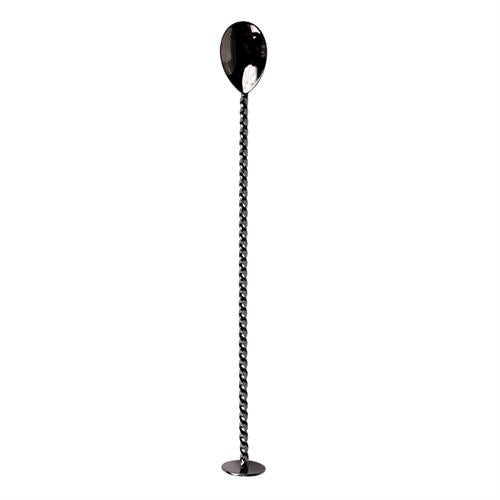 47 Ronin Bar Spoon, square twisted rod, flat top, gun metal