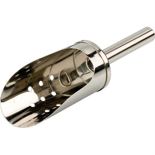 Ice Scoop stainless steel perforated