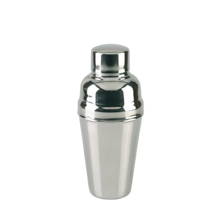 Cocktail shaker polished 3 pcs 625 ml