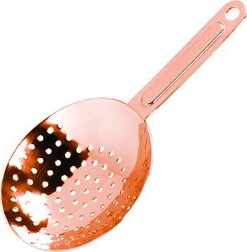 APS julep strainer rose gold 8,5 cm - rosegouden cocktailzeef voor bartenders