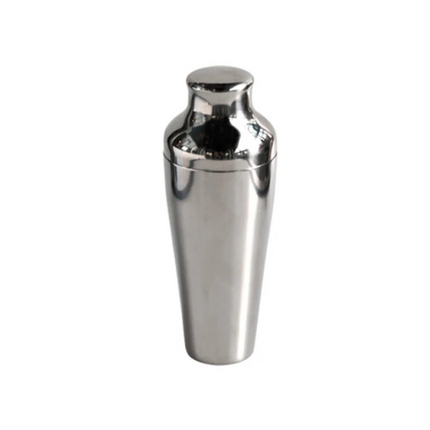 2pcs Parisian Cocktail Shaker RVS polished 550 ml