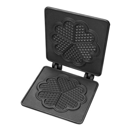 EMGA Bakplatenset Hartwafels – wisselplaten voor hartvormige wafels
