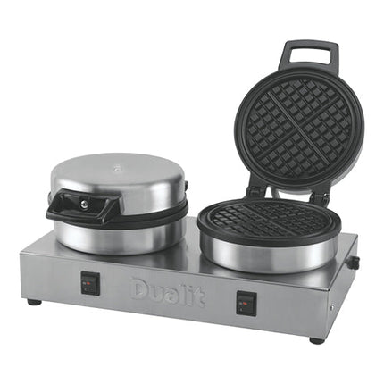 EMGA Wafelbakapparaat Dualit – professioneel wafelijzer voor lunchroom en hotel