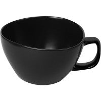 APS Ming kop 240 ml zwart - keramische kop voor thee en koffie