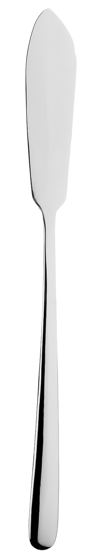 Sola Ibiza 18/0 vismes 22,8 cm – roestvrijstalen mes voor visgerechten, 12 per doos, voor horeca