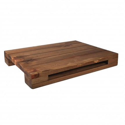 APS houten serveerplank verweerd naturel - presentatieplank voor borrelhapjes