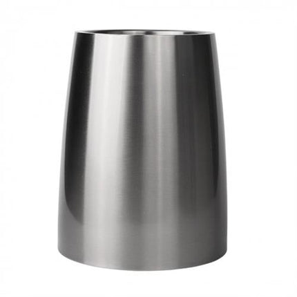 APS wijnkoeler softtouch RVS conisch 19 cm - flessenkoeler voor tafelservice