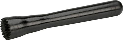 Muddler Plastic fine notched black 24 cm