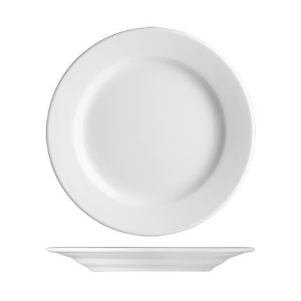 Benedikt Princip plat bord Ø 24 cm – porseleinen dinerbord voor restaurants