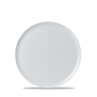 Dudson White organisch plat coupebord 31,8 cm – wit porseleinen bord voor restaurants