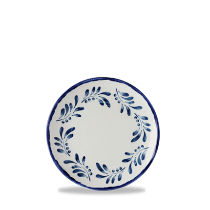 Dudson Harvest Mediterranean organisch coupebord 23 cm – mediterraan porseleinen bord voor restaurants