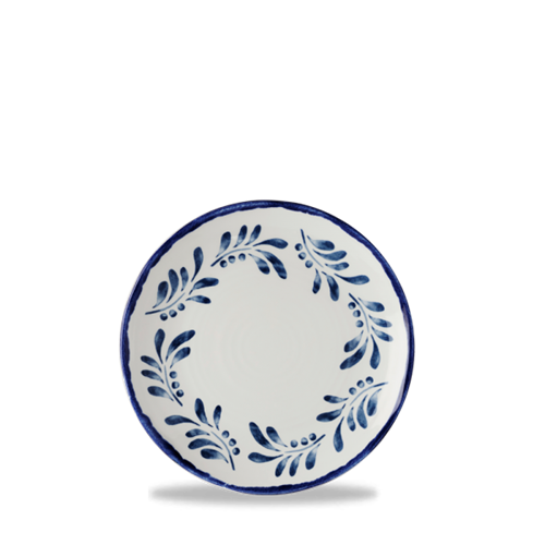 Dudson Harvest Mediterranean organisch coupebord 23 cm – mediterraan porseleinen bord voor restaurants