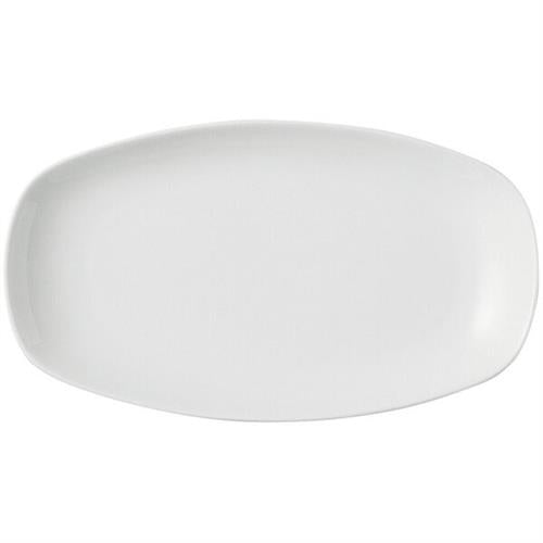 APS Basics ovaal bord 25 cm - wit porseleinen serveerbord voor restaurants
