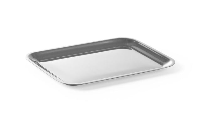 Serving dish 205x155 mm stainless steel 1/box