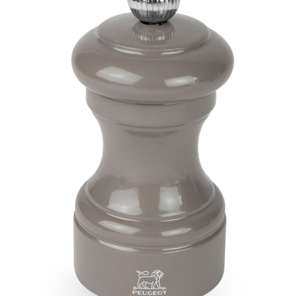 Peugeot Bistrorama zoutmolen taupegrijs 10 cm – handmatige zoutmolen voor restaurant en keuken