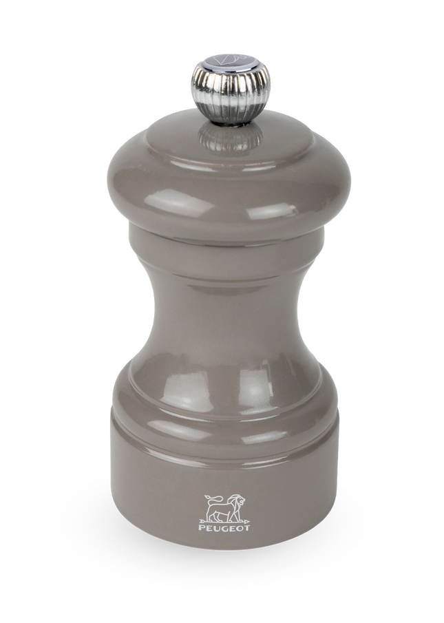 Peugeot Bistrorama zoutmolen taupegrijs 10 cm – handmatige zoutmolen voor restaurant en keuken