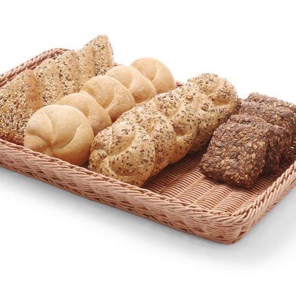Hendi bruine GN 1/1 broodmand 65 mm diep – past in buffetrails voor restaurant en catering