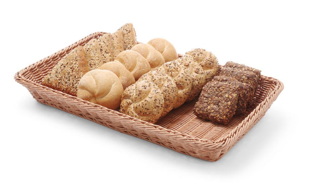 Bread basket GN 1/1x65 mm brown PP 1/box