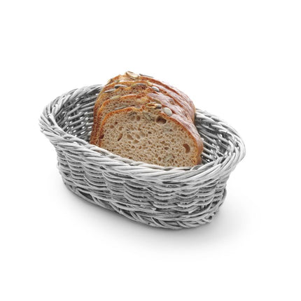 Hendi ovale broodmand 190 mm stone wash – handzame serveermand voor brood in restaurant