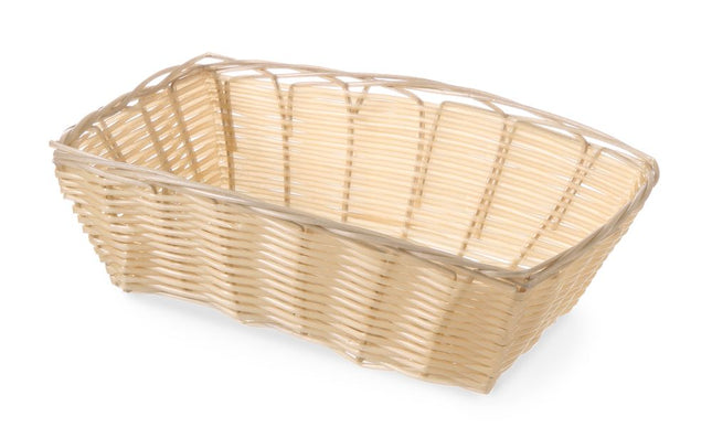Bread basket rect. 225x150x65 poly-rattan 1/box