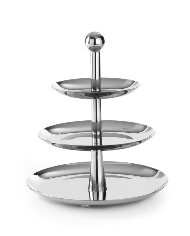 3-tier stand stainless steel 166-220-268x320 mm 1/box