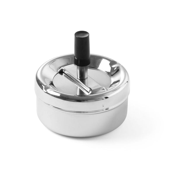 Asbak met drukknopverchroomd 95x45 mm 1/box