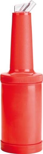 APS Store n Pour complete rood 946 ml - rode opslagfles met schenktuit voor de bar