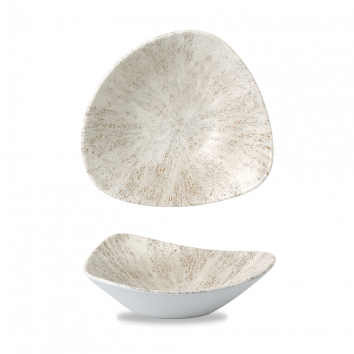 Churchill Stone Agate Grey Lotus kom Ø 23 cm – porseleinen kom voor de horeca