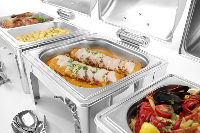 Chafing dish high-gloss GN 1/1 1/box