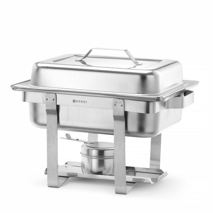 Chafing dish GN 1/2rvs 18/0 4,5 l Economic 1/box