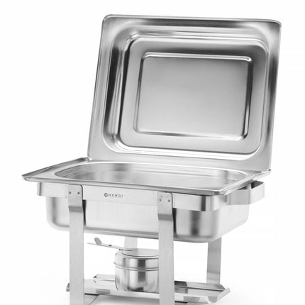 Chafing dish GN 1/2rvs 18/0 4,5 l Economic 1/box