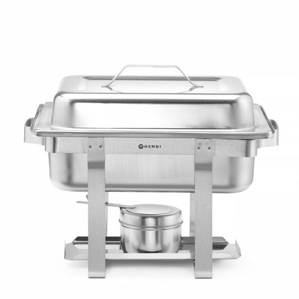Chafing dish GN 1/2rvs 18/0 4,5 l Economic 1/box