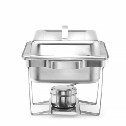 Chafing dish GN 1/2rvs 18/0 4,5 l Economic 1/box