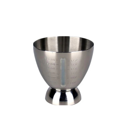 47 Ronin jigger 20/180 ml – grote RVS maatbeker voor cocktails en mixdranken in de horeca