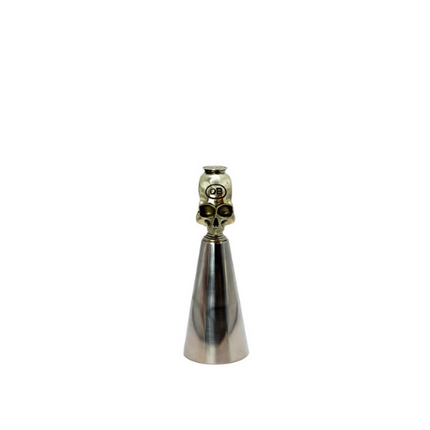 47 Ronin jigger met skull ring 13,5 x 4,6 cm – opvallende maatbeker voor cocktailbars