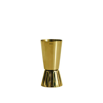 47 Ronin Jigger gold plated 25 & 50 ml