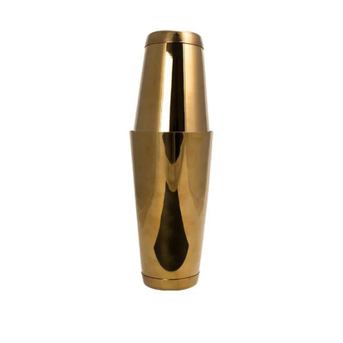 47 Ronin Tin Tin Shaker goud 820 ml – grote gouden Boston shaker voor cocktailbars