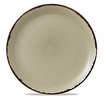Dudson Harvest Linen coupebord 28,8 cm – linnen porseleinen bord voor de horeca