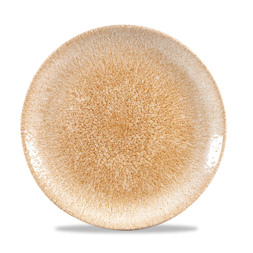 Raku Garnet Orange Evolve Coupe Plate 26cm 12/box