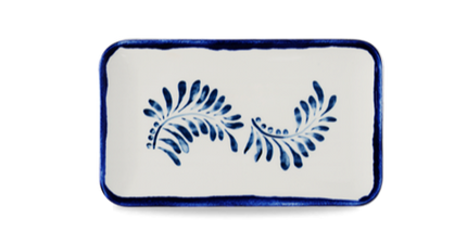 Harvest Mediterranean Organic Rect Plate 27x16cm 12/box