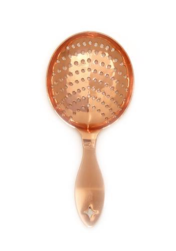 Bonzer Heritage julep strainer copper plated – koperen cocktailzeef voor stijlvolle bars
