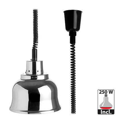Warmhoudkap Chroom Variabel