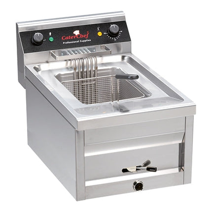 EMGA Friteuse 12 liter 400V – elektrische friteuse voor de professionele keuken