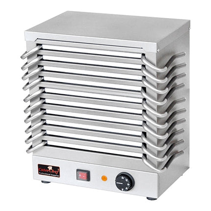 EMGA Platen rechaud unit voor 10 borden – grote bordenwarmer voor de horeca