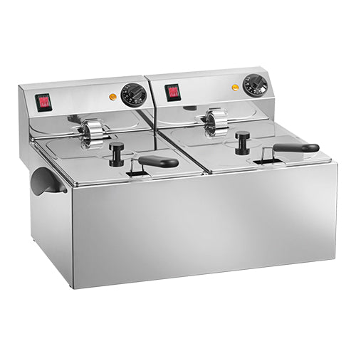 Friteuse 08L + 08L (2*230V)