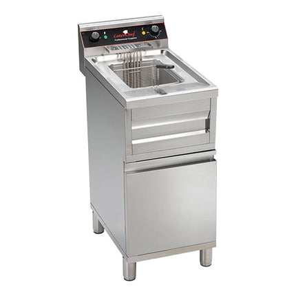 EMGA Elektrische friteuse 12 liter 400V – friteuse met krachtstroom voor de horeca