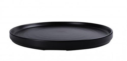 APS Ming bord zwart 28 cm - keramisch dinerbord voor de horeca