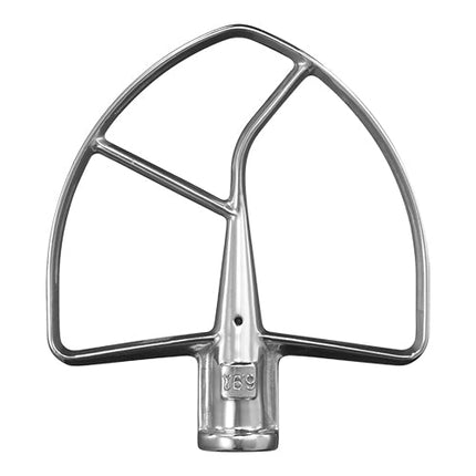 EMGA Mengarm voor mixer 6,9 liter RVS – roestvrijstalen klopper voor de keukenmachine