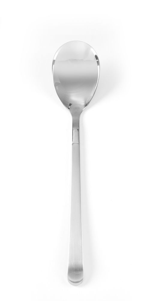 Hendi buffet serveerlepel RVS 60x305 mm – roestvrijstalen opscheplepel voor buffet en catering