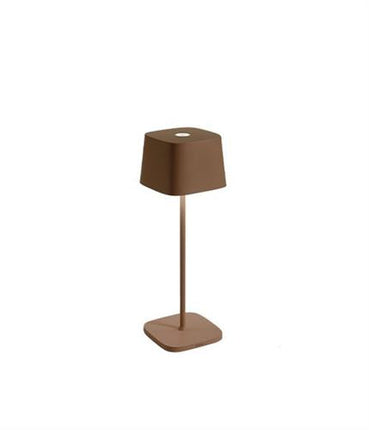 APS Ofelia PRO tafellamp corten met LED-dimmer - draadloze sfeerlamp voor terras